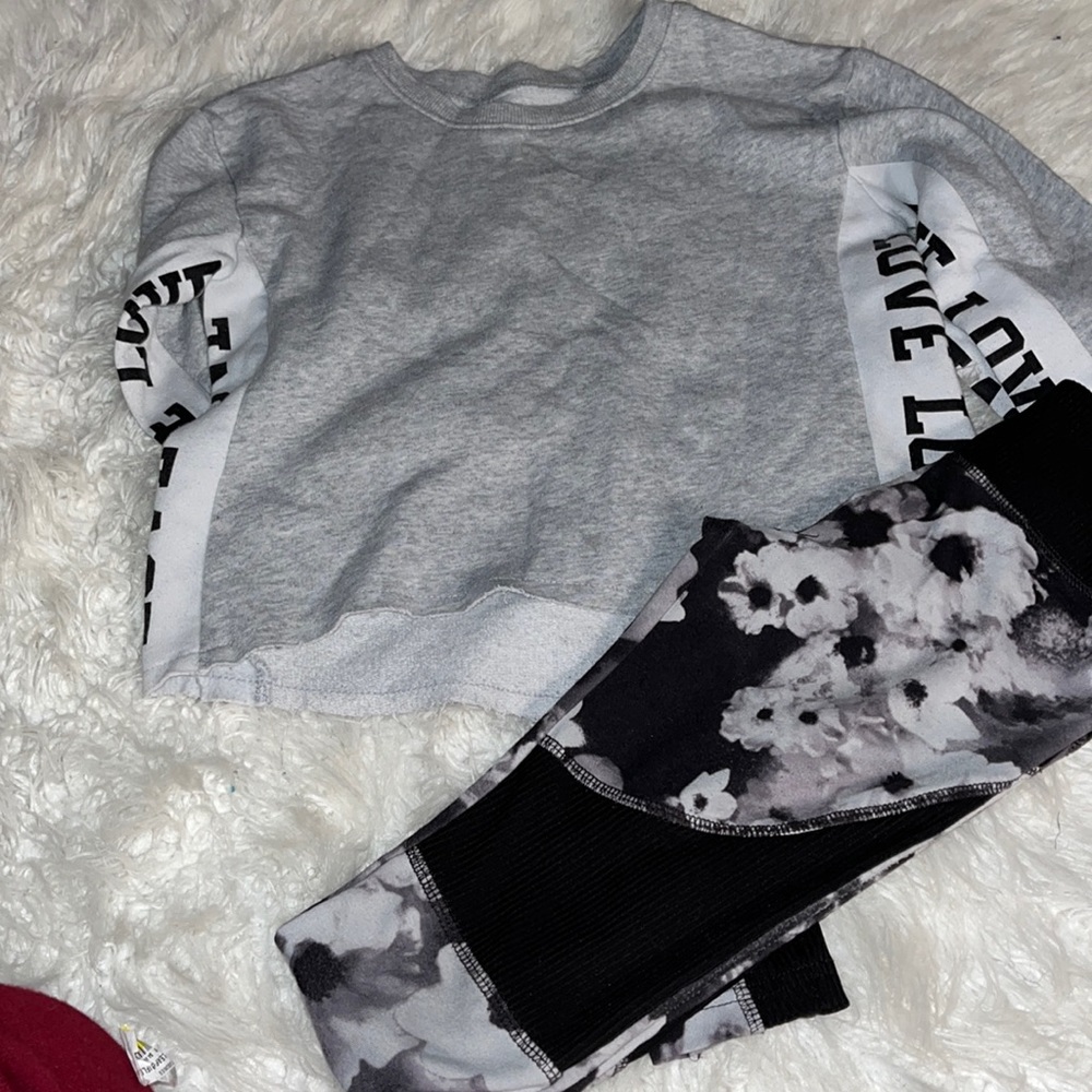 Kid Bundle Justice Active Sweater&& Leggings